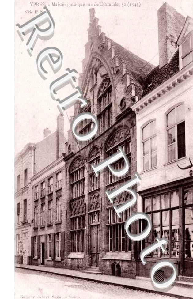 Maison Gothique rue de Dixmude, 52 (1545)