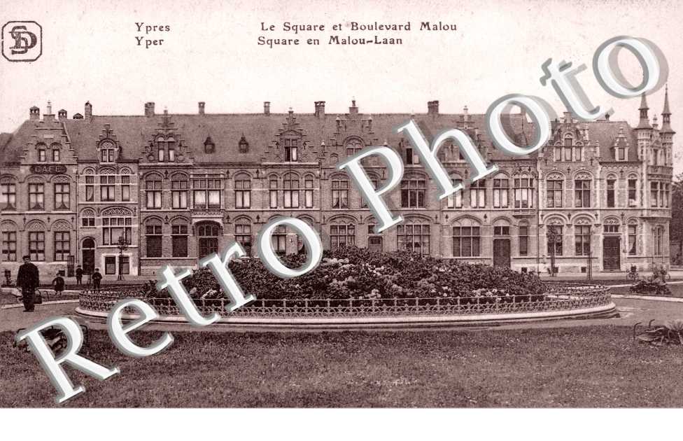 le square et le Boulevard Malou