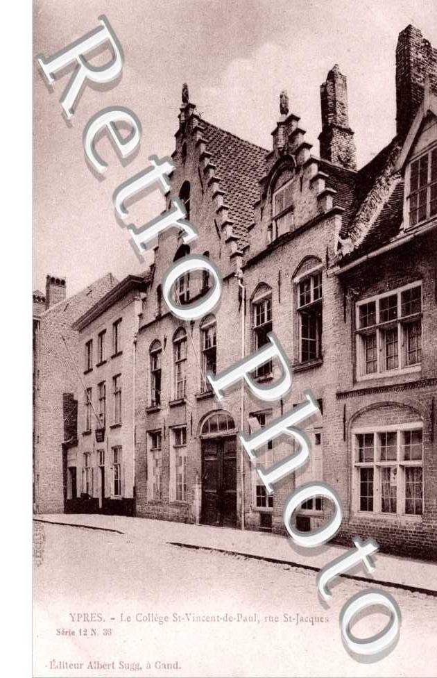 Le college Saint-Vincent-de-Paul, rue Saint-Jacques