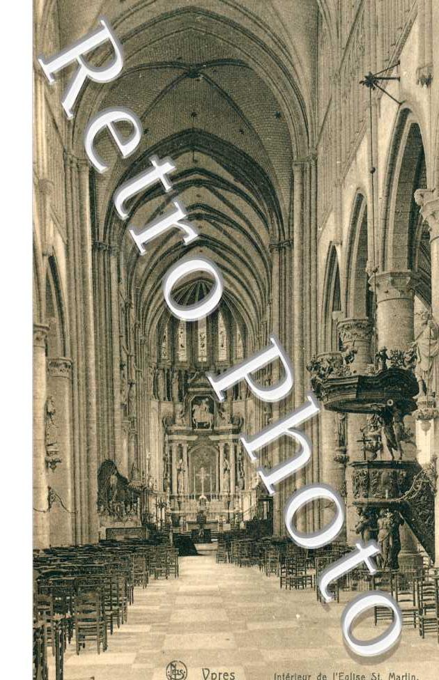 Interieur de l'eglise saint Martin