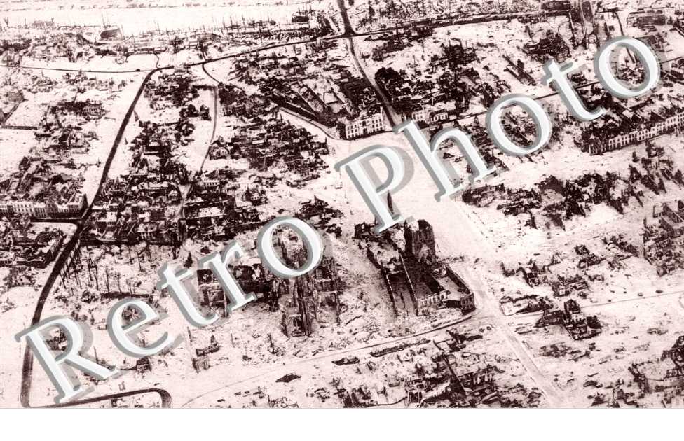 ruines d'Ypres sous la neige