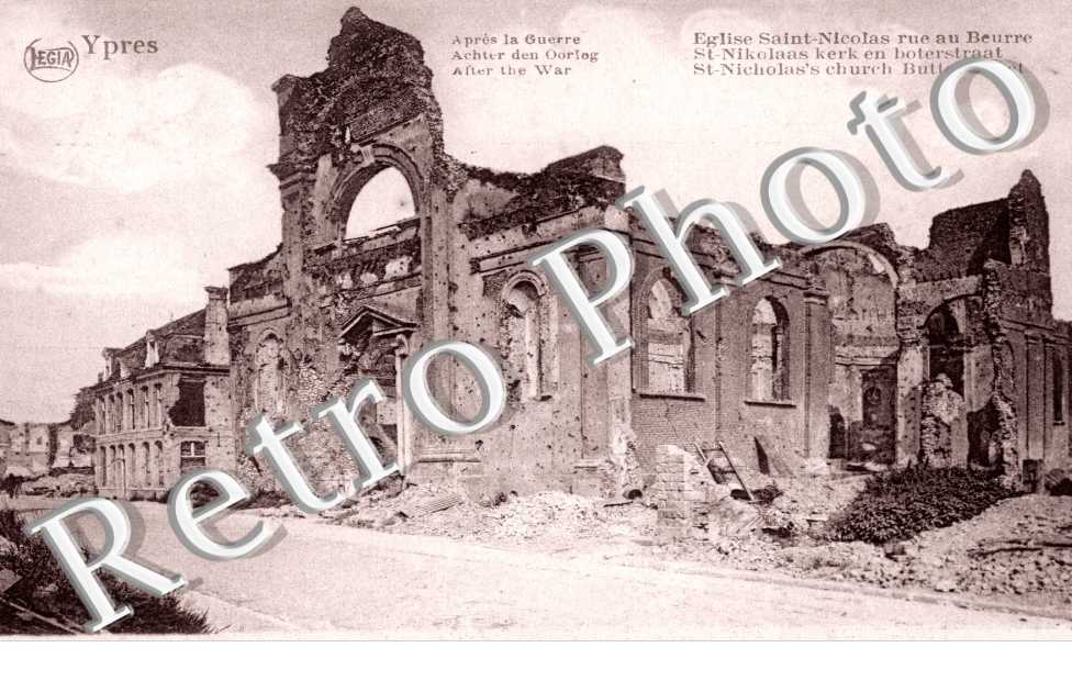 Eglise saint Nicolas - Ruines