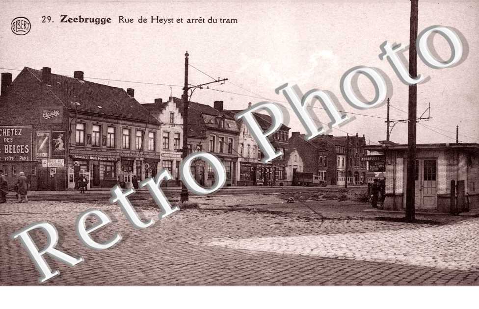 rue de Heyst et arret du tram