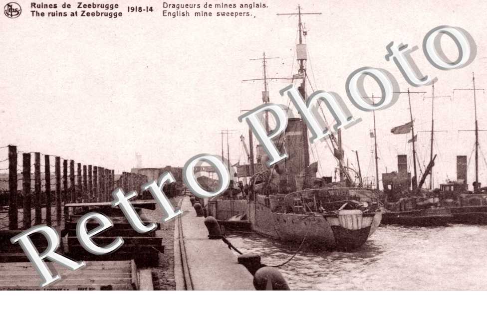 dragueurs de mines anglais