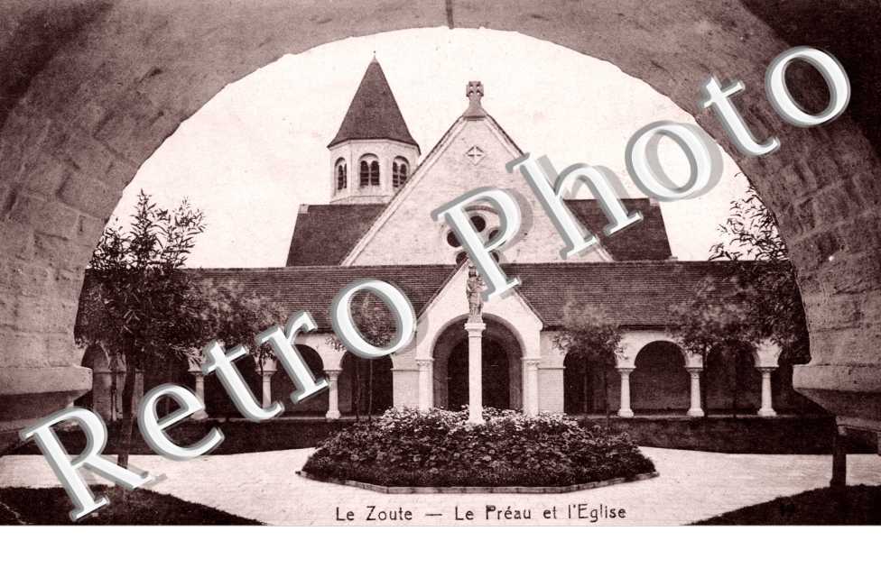 le preau et l'eglise