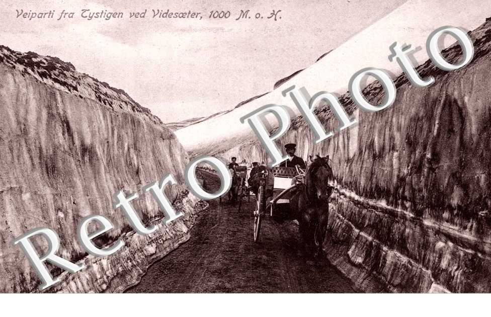 Veiparti fra Tystigen ved Videsoeter 1000 meters