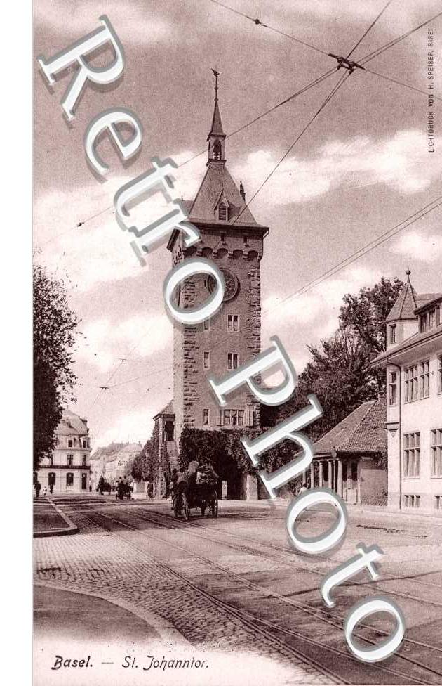 St. Johanntor. La porte de St. Johann.
