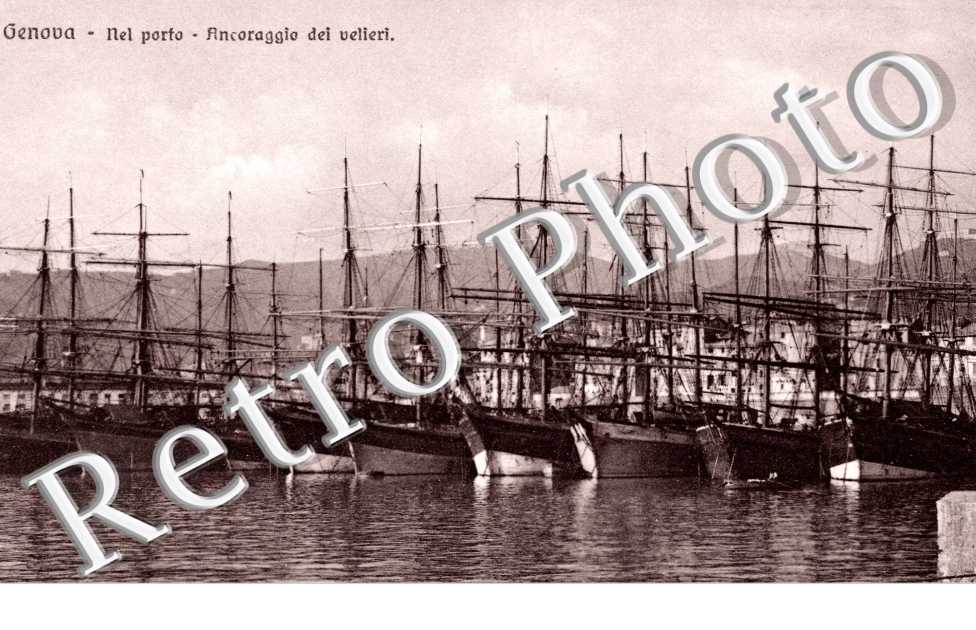 Nel Porto, Ancoraggio dei velieri