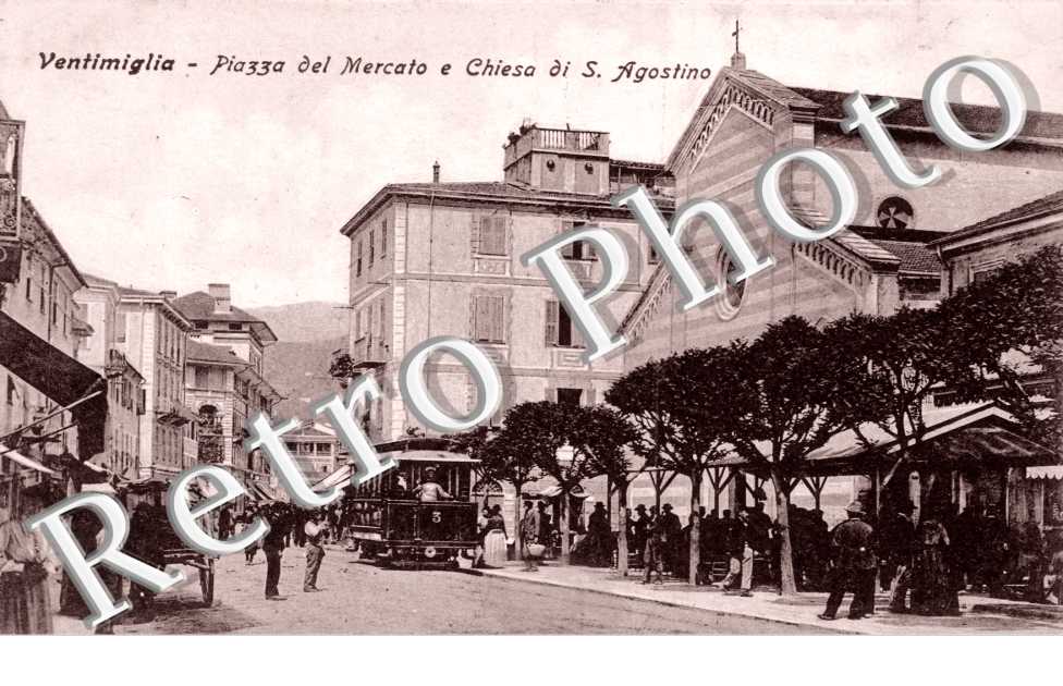 Piazza Mercato e Chiesa di S. Agostino