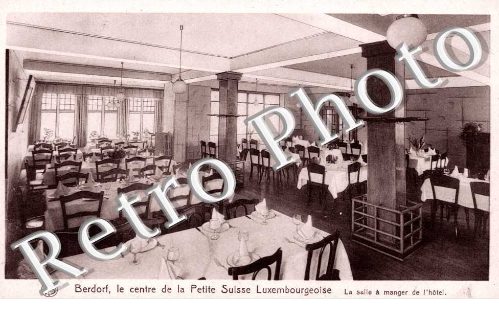 hotel Kinnen, la salle a manger