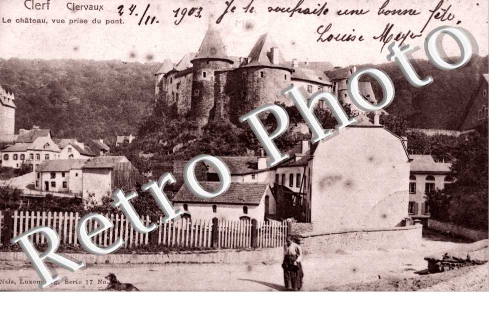 le chateau, vue prise du pont