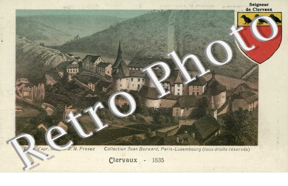 Clarvaux en 1835