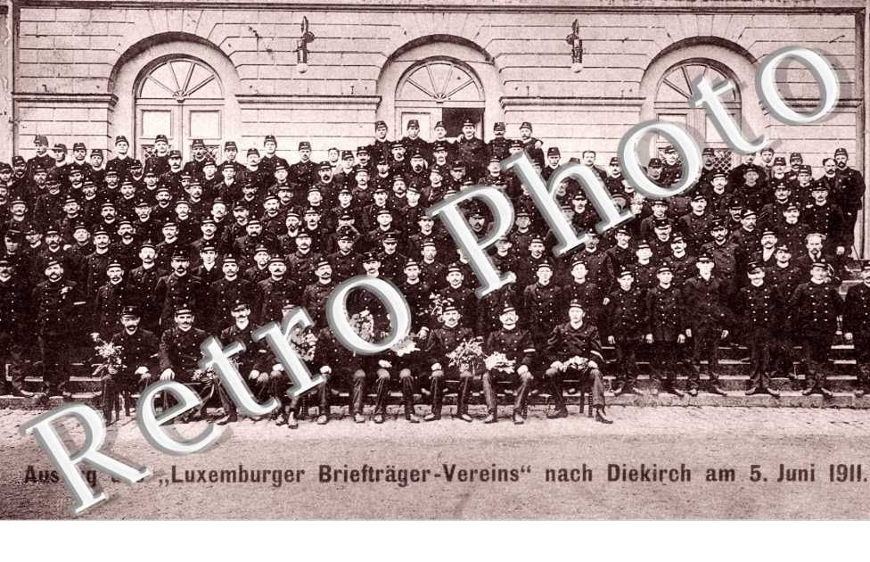 Ausflug des Luxemburger Brieftrager-Vereins nach Diekirch am 5 Juni 1911