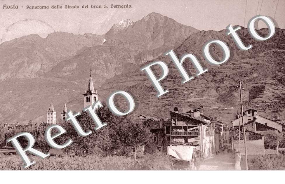 panorama della strada del Gran S.Bernardo