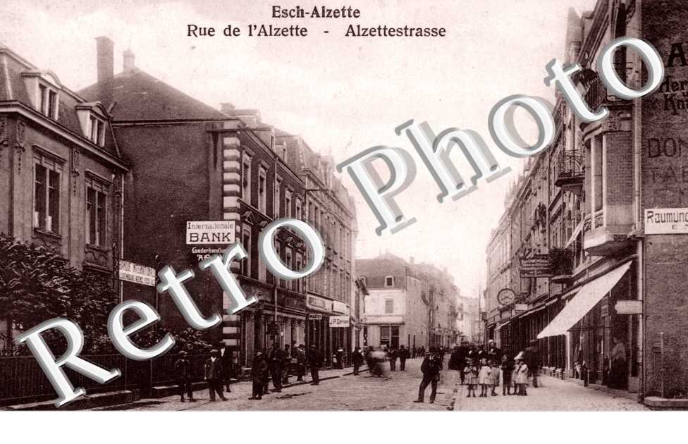 Rue de l'Alzette. Alzettestrasse