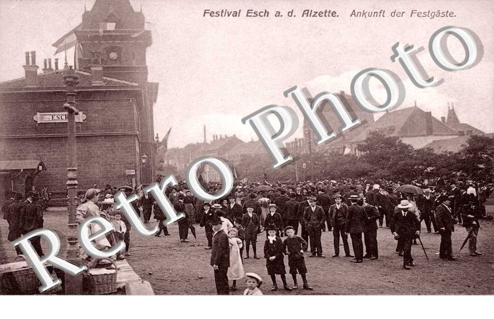 Festival. Ankunft der Festgäste