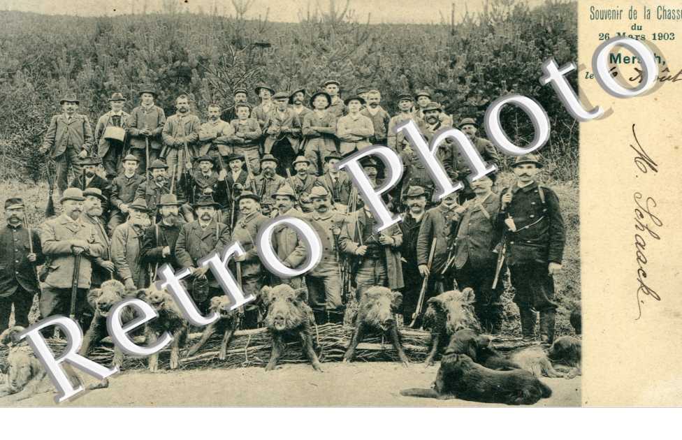 Souvenir de la Chasse du 26 mars 1903