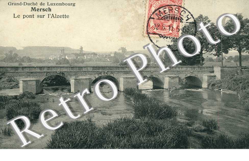 le pont sur l'Alzette