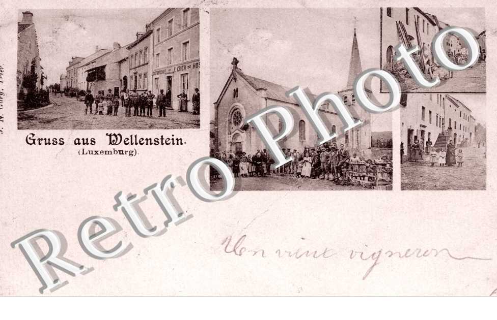 Gruss aus - Eglise - Rues