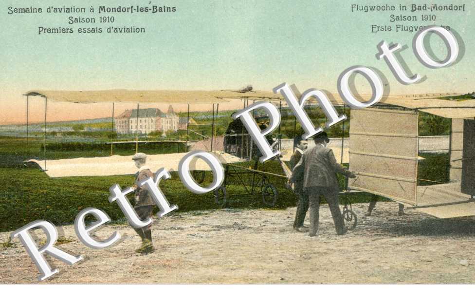 Semaine d'aviation Saison 1910 Premiers essais