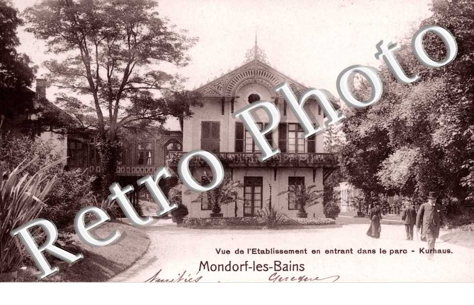 Vue de l'Etablissement en entratn dans le Parc