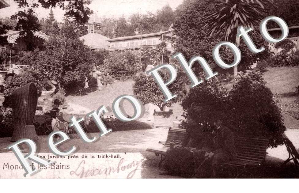 Jardins pres de la trink-hall