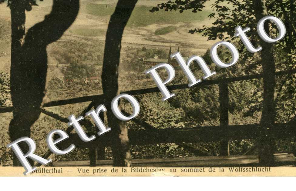 vue prise de la Bildcheslav au sommet de la Wolfsschlucht