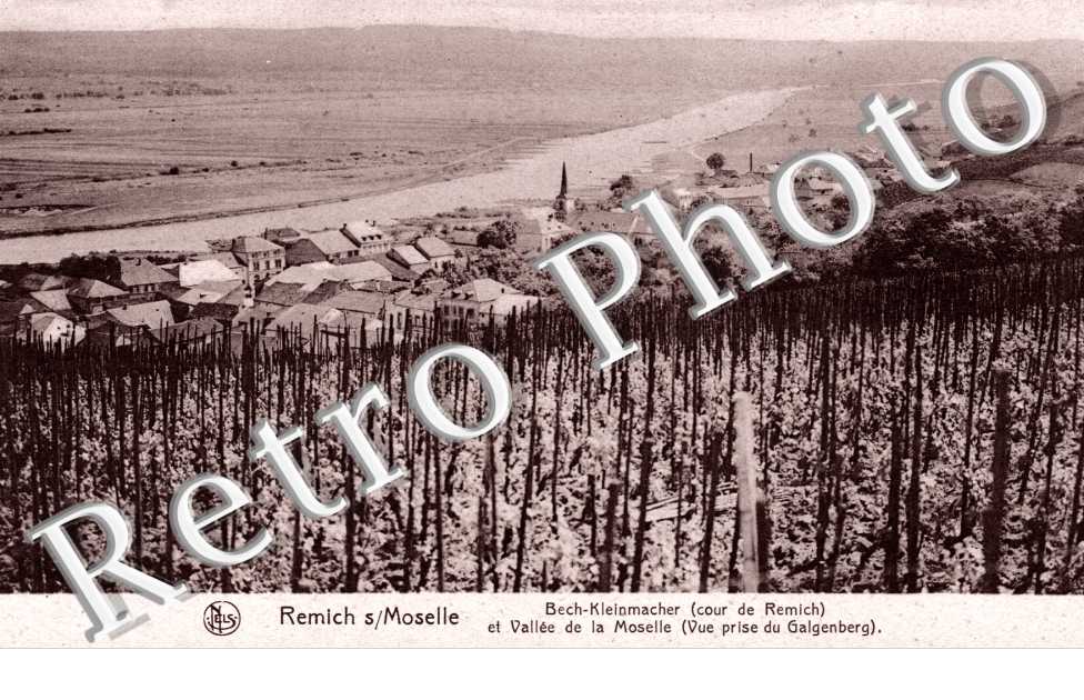 Bech-Kleinmacher et vallee de la Moselle (vue prise de Galgenberg)
