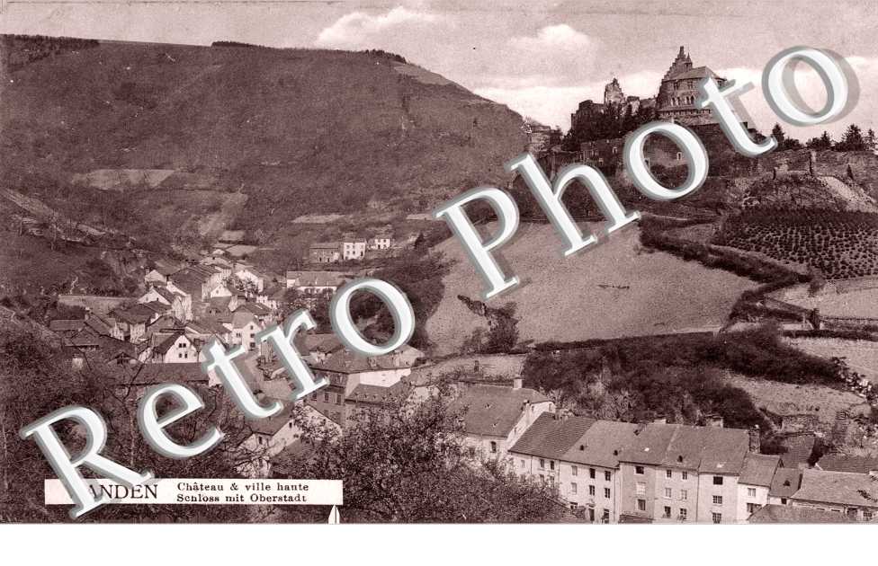 chateau et ville haute
