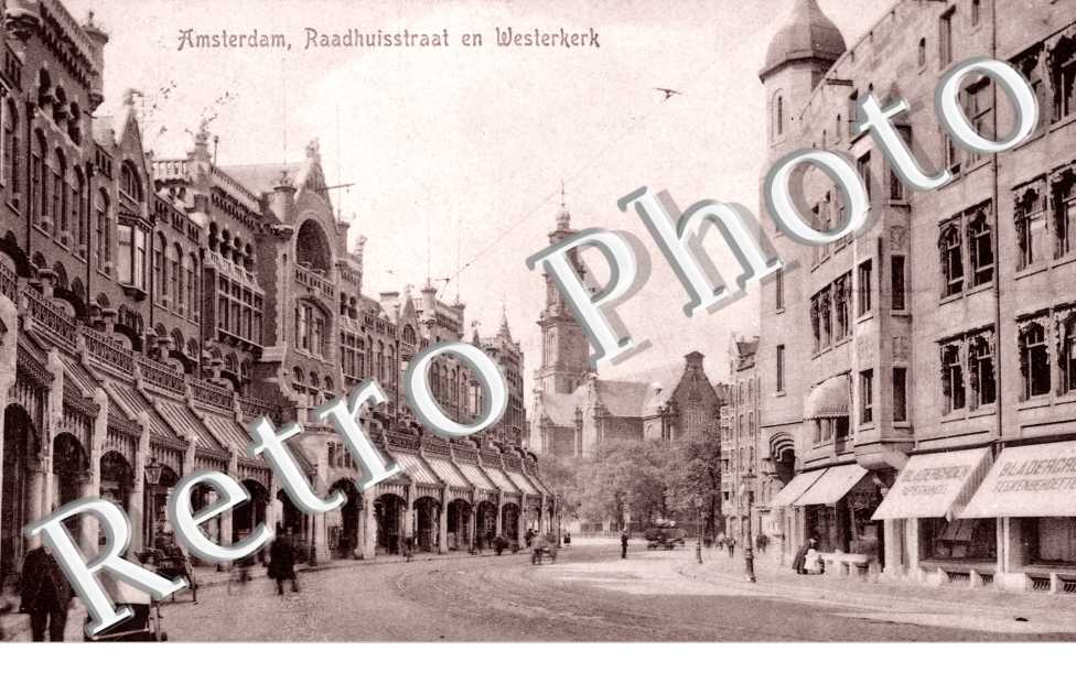 raadhuisstraat en westerkerk