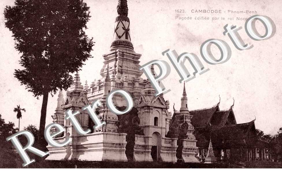 Pagode edifiee par le Roi Norodom
