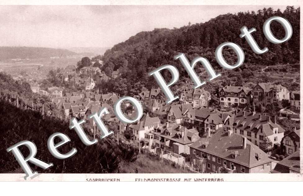 Feldmannstrasse mit Winterberg