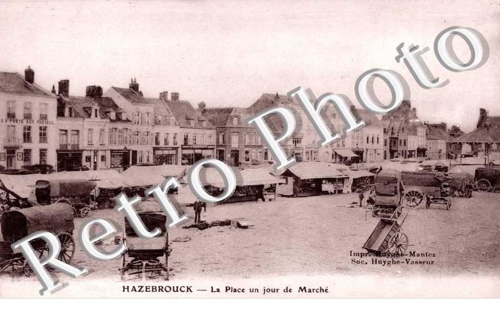 la place un jour de marche
