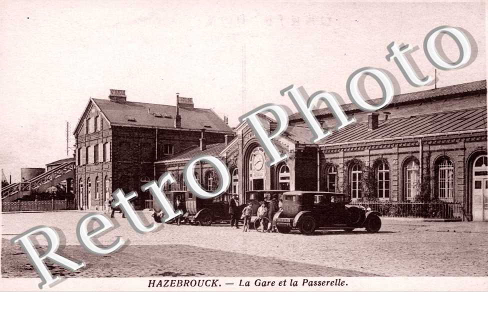 la gare et la passerelle