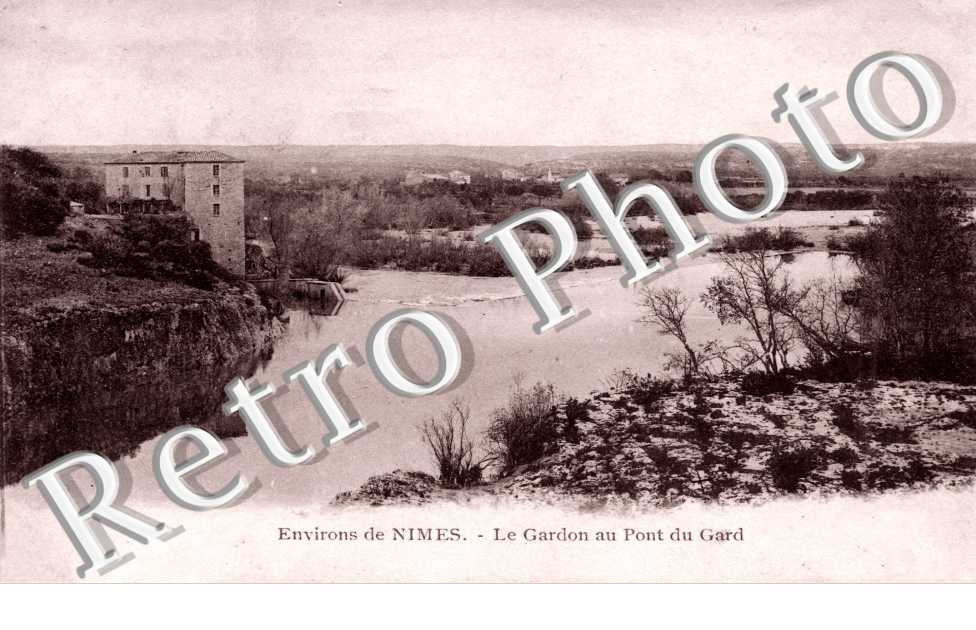 le Gardon au Pont du gard