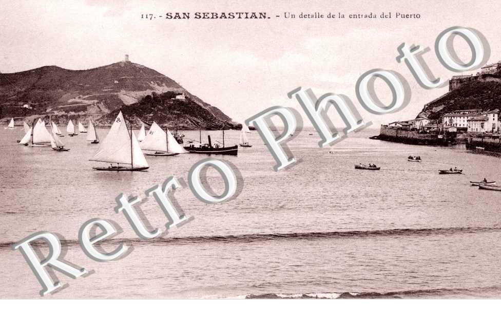 Un detallle de la entrada del Puerto