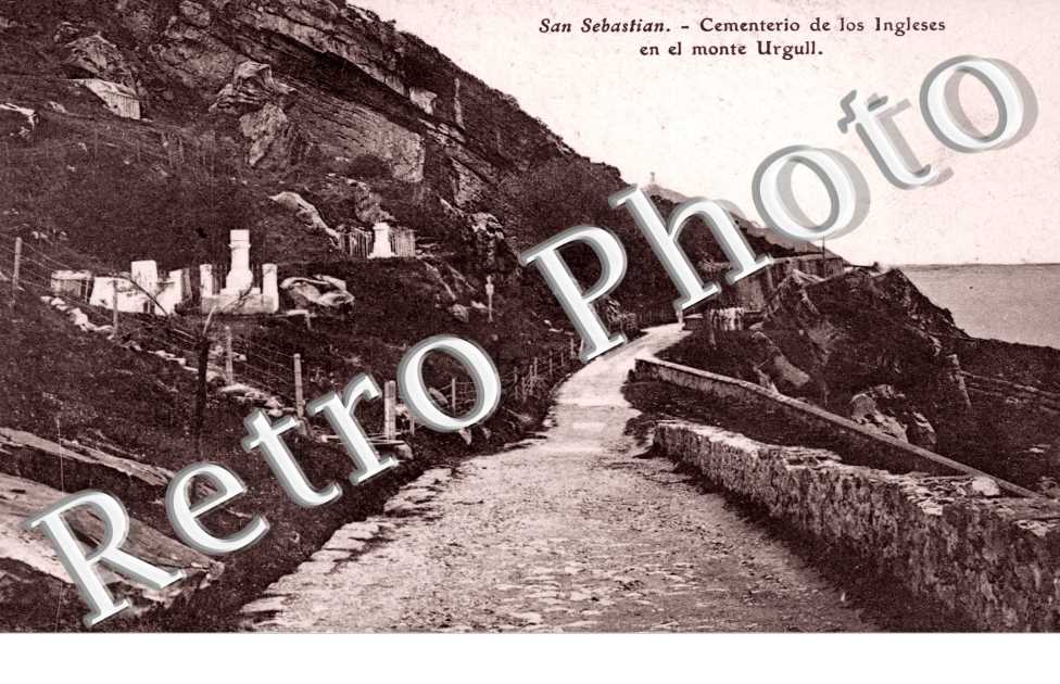 Cementerio de los Ingless en el monte Urgull