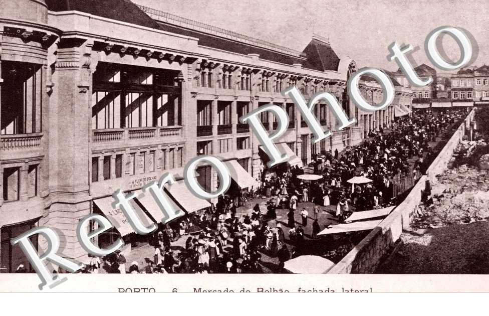 Mercado do Bolhao, fachada lateral