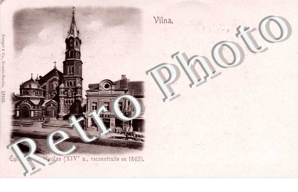 VILNA Eglise de St-Nicolas 