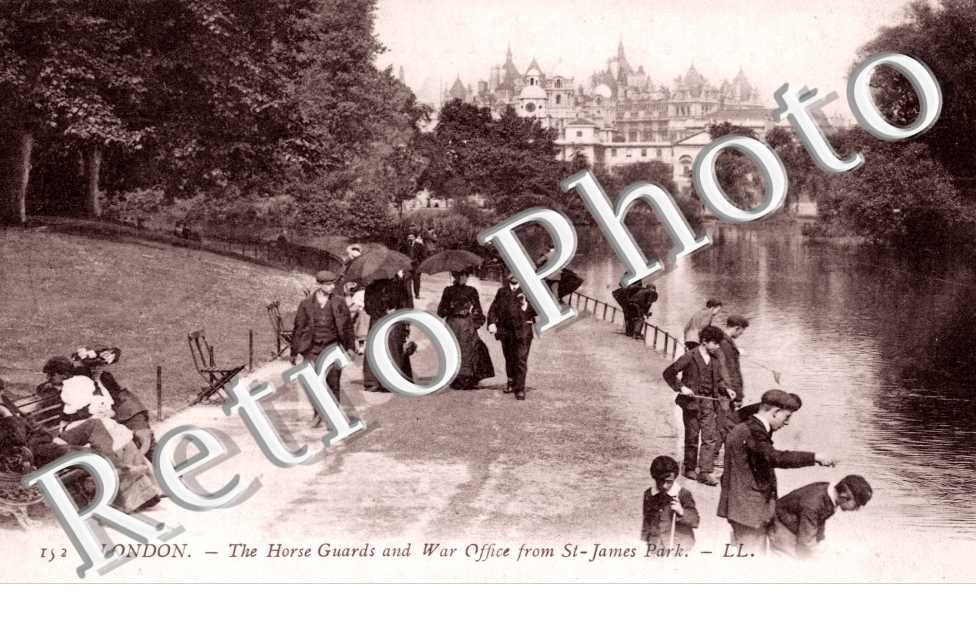 the Horse Guards and War Office from Saint James Park