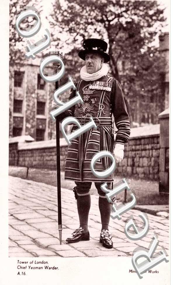 Tower of London, Chief Yeoman Warder, Ministry of Works