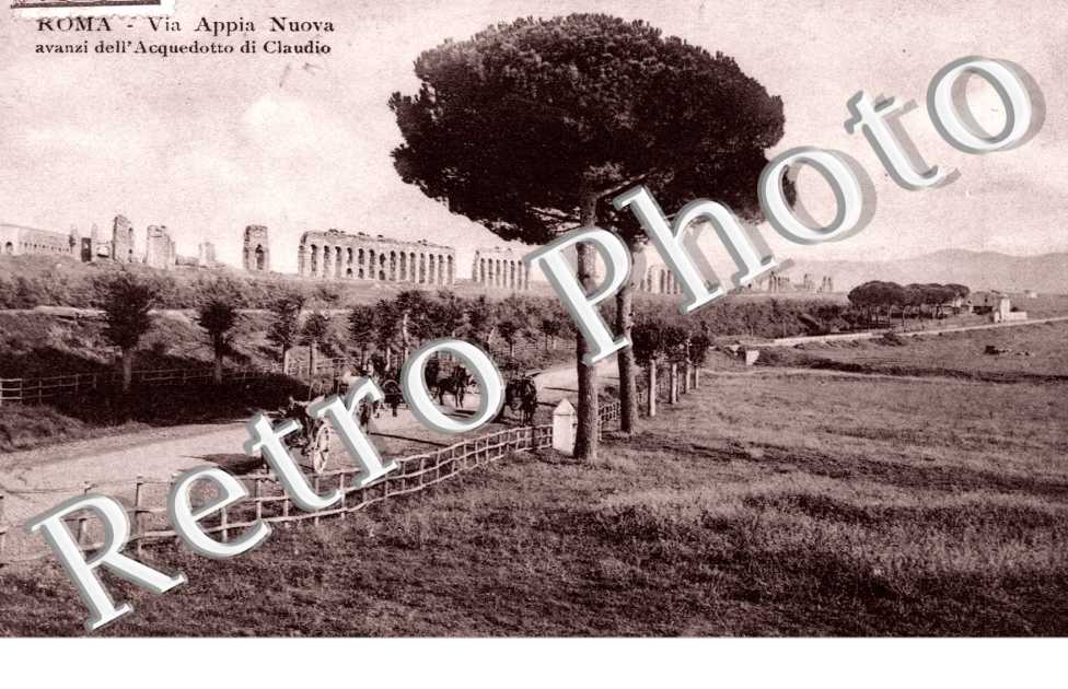 Via Appia Nuova, avanzi dell'Acquedotto di Claudio