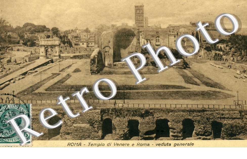 Tempio di Venere e Roma - veduta generale