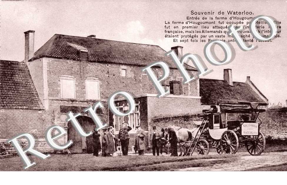 entree de la ferme d' 'Hougoumont