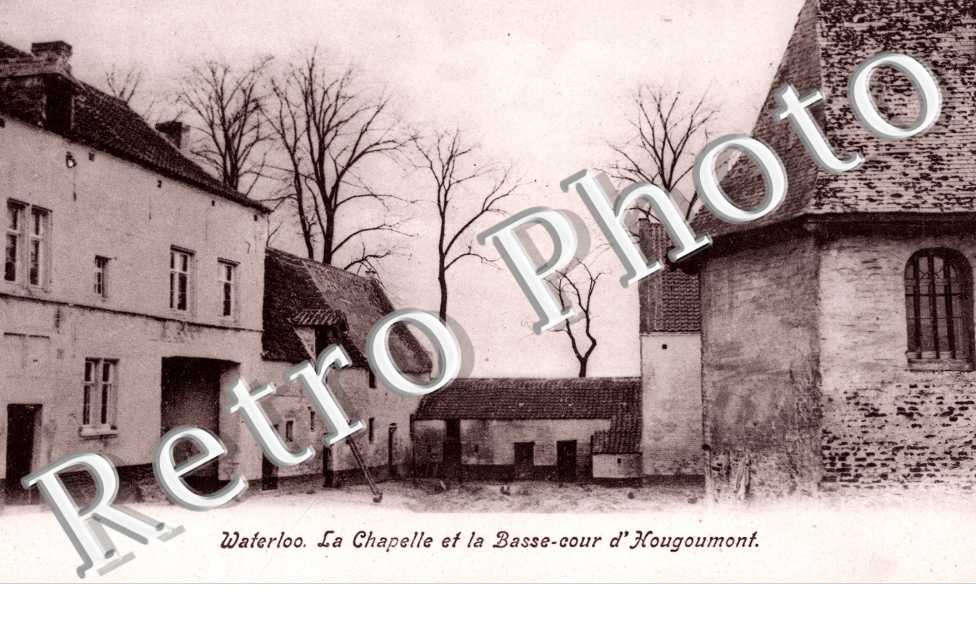  'Hougoumont - la Chapelle et la Basse cour