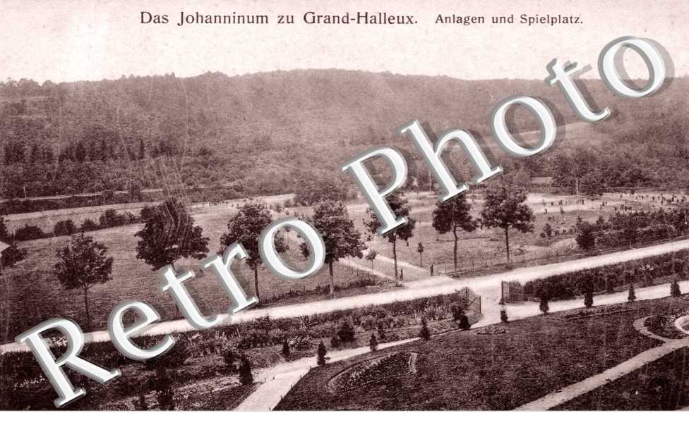 das Johanninum zu Grand-Halleux  Anlagen und Spielplatz