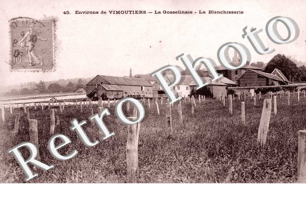 Environs de Vimoutieres-la Gosselinaie-la blanchisserie