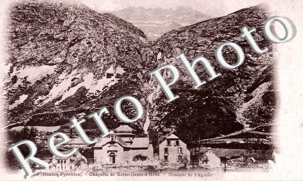 Chapelle de Notre-Dame-d'Heas, la Cascade de l'Aguilo