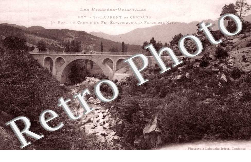 le pont du chemin de fer electrique