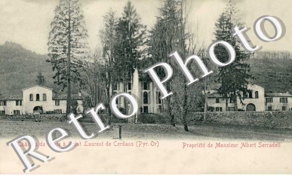 chateau de l'isle. propriete de monsieur albert Serradel